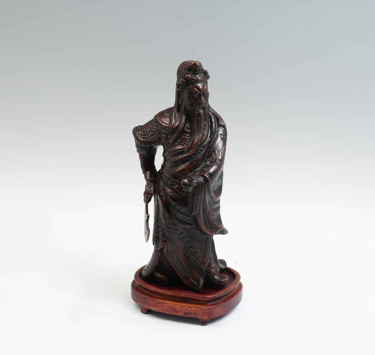 PATINATED ORIENTAL BRONZE OF A 36ba9e