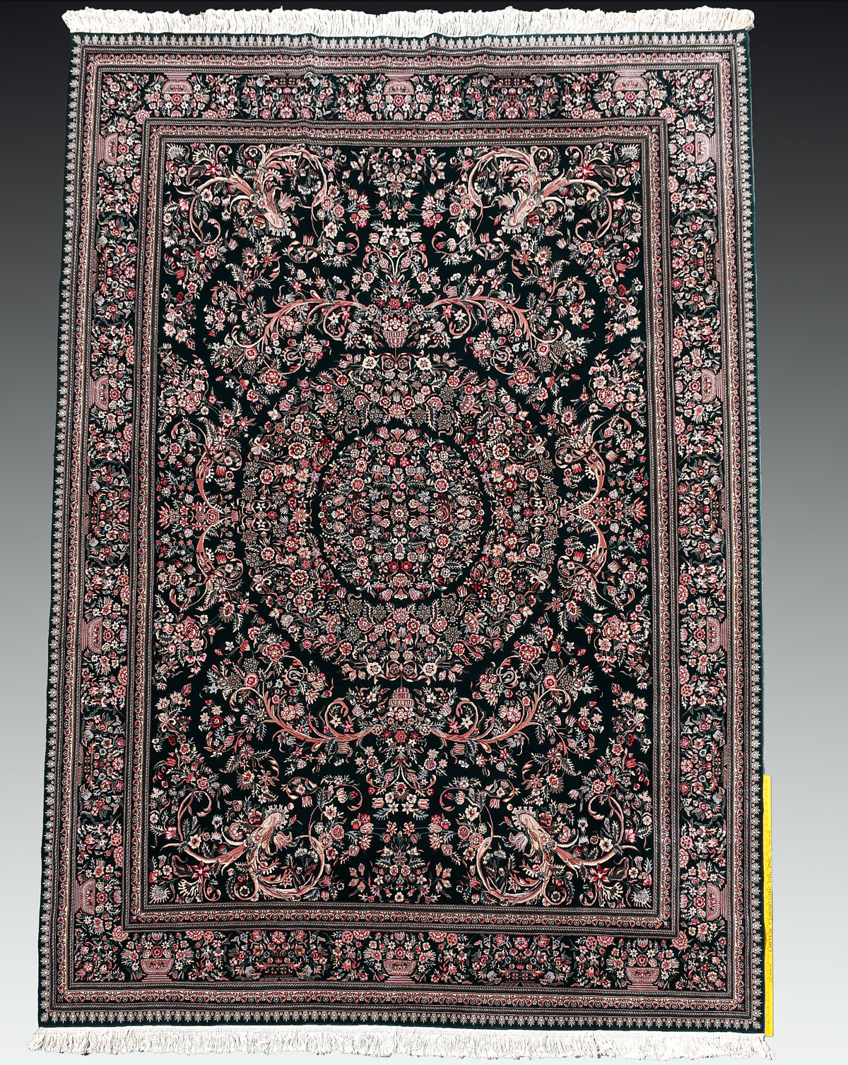 TURKISH? HAND KNOTTED WOOL RUG,