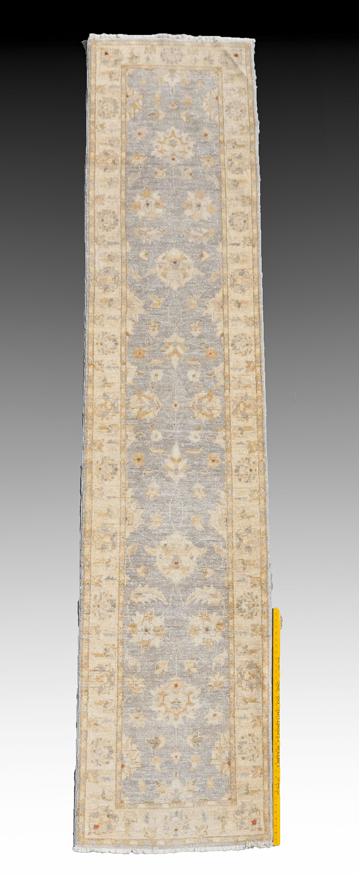 PAKISTANI HAND KNOTTED WOOL RUNNER,