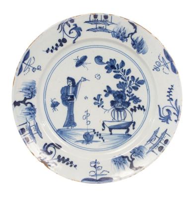 An English Delftware plate circa 36bad6
