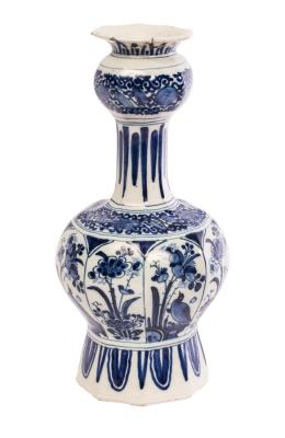 A Dutch Delft vase, circa 1690-1700,