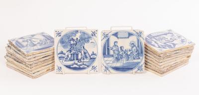 A good set of twenty Dutch Delft