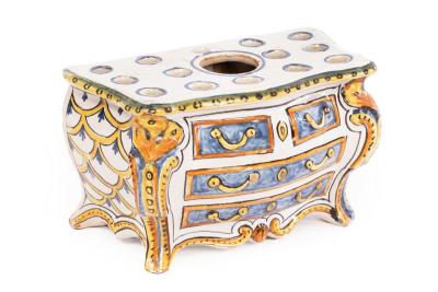 A French faience bough pot, circa