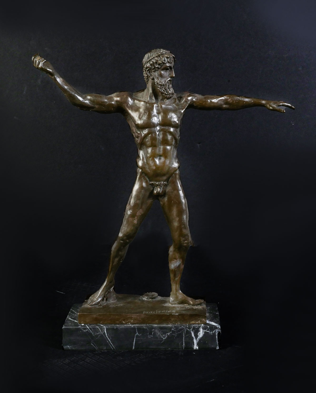 CLASSICAL STYLE BRONZE AFTER PRAXITELES  36bb27
