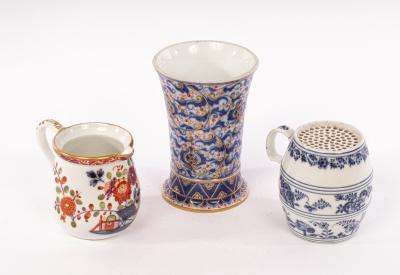 Three pieces of early Meissen, all circa