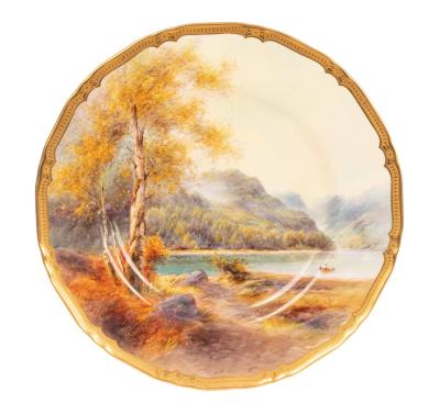 A Royal Worcester cabinet plate  36bb8a