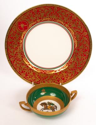 A Royal Worcester soup cup from the