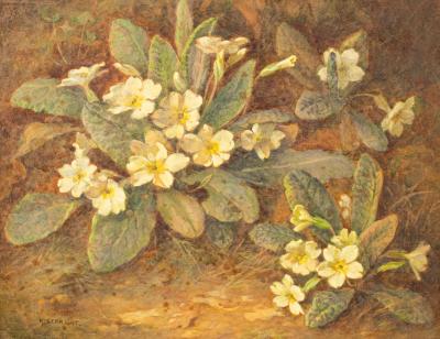 Richard Sebright 1868 1951 Primroses 36bc0f