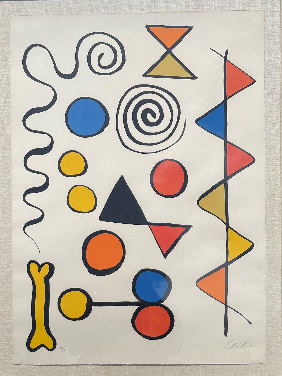 CALDER, Alexander, (American/French,