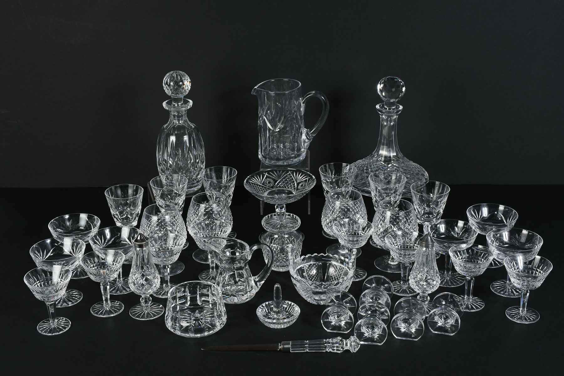 40 PC. WATERFORD CRYSTAL COLLECTION: