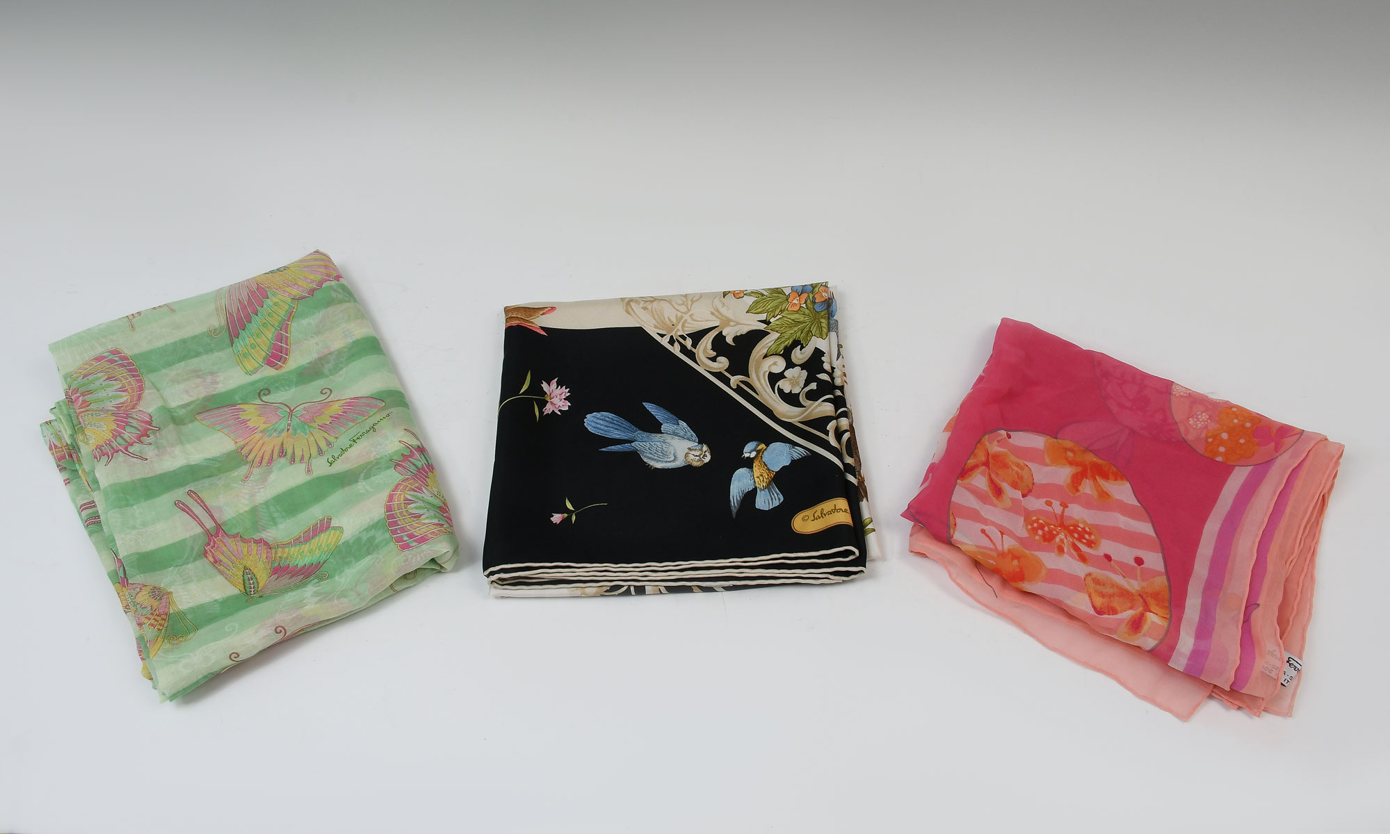 3 FERRAGAMO SCARVES 1 Colorful 36bd7c