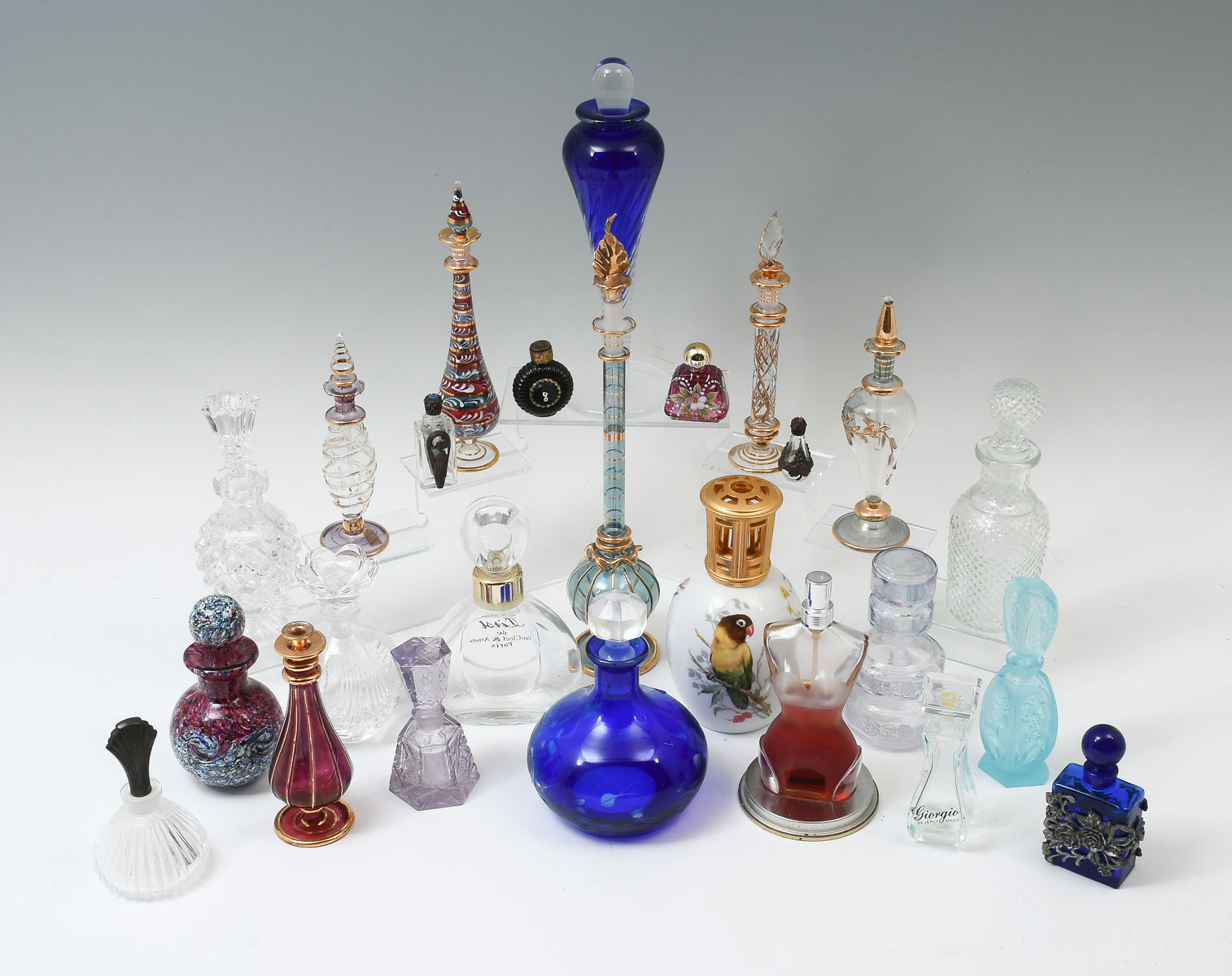 25 PC. PERFUME BOTTLE COLLECTION: