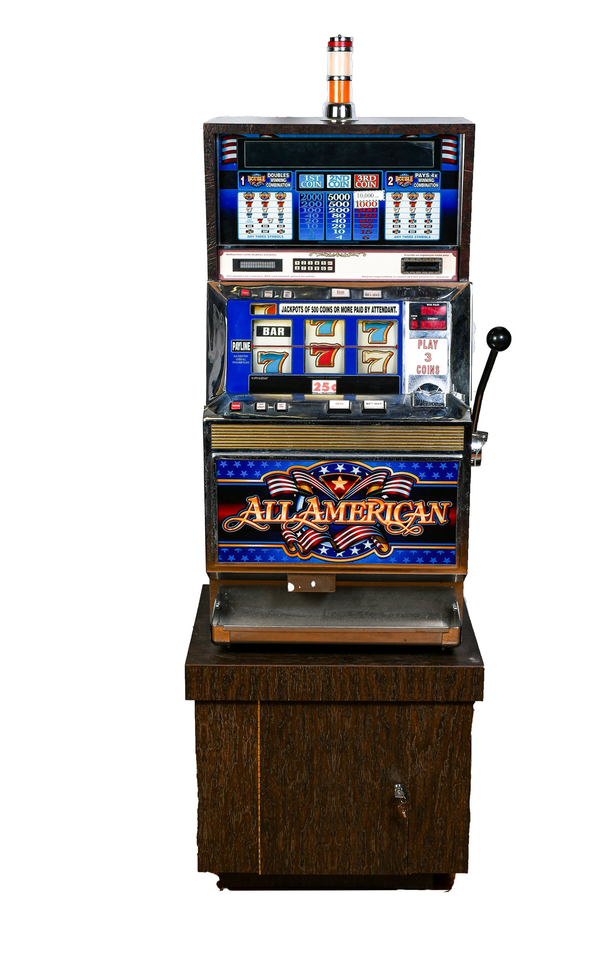  ALL AMERICAN SLOT MACHINE WITH 36be4e