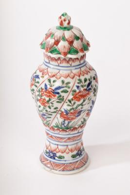 A Chinese famille vert vase Jituiping  36bf11