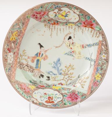 A Chinese famille rose plate Yongzheng 36bf0c