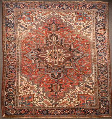 A Heriz carpet, North West Persia,