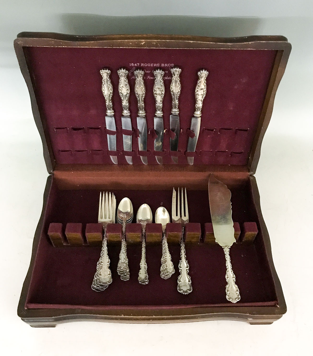 38 PC WHITING LOUIS XV STERLING 36bffb