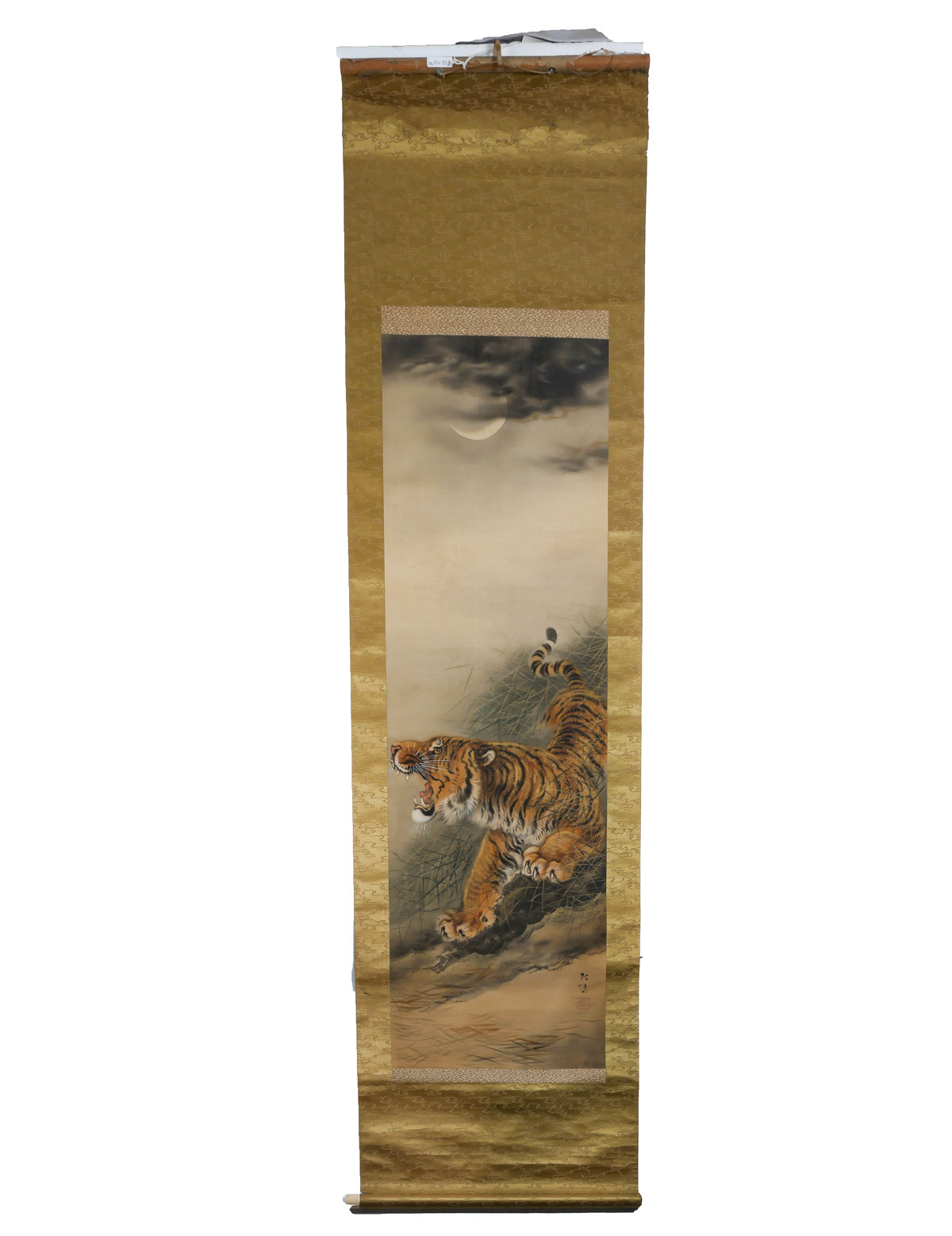 EXCEPTIONAL ORIENTAL TIGER SCROLL