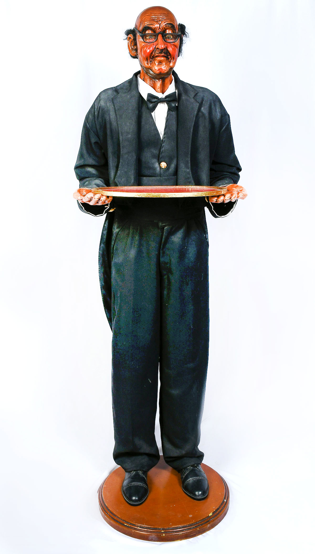 LIFE SIZED BUTLER SCULPTURE Life 36c01a