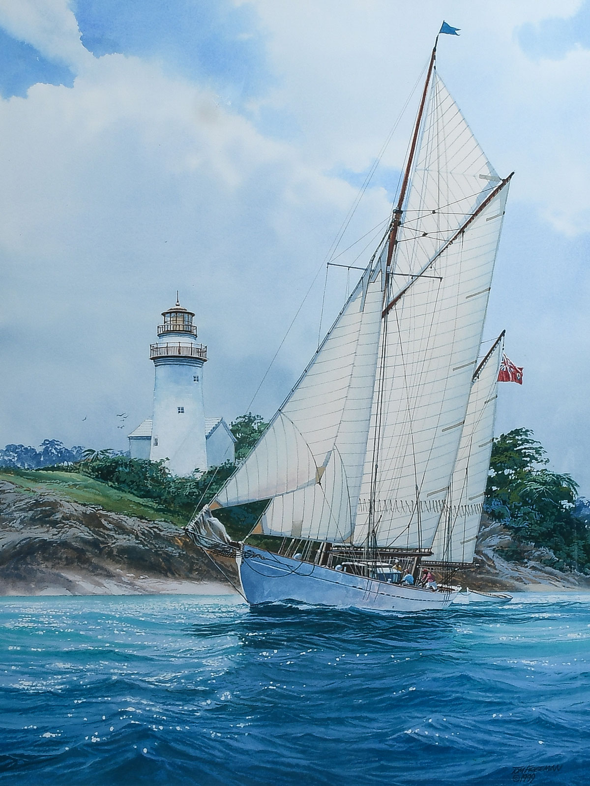 FREEMAN, Tom, (American, b. 1952): Bermuda