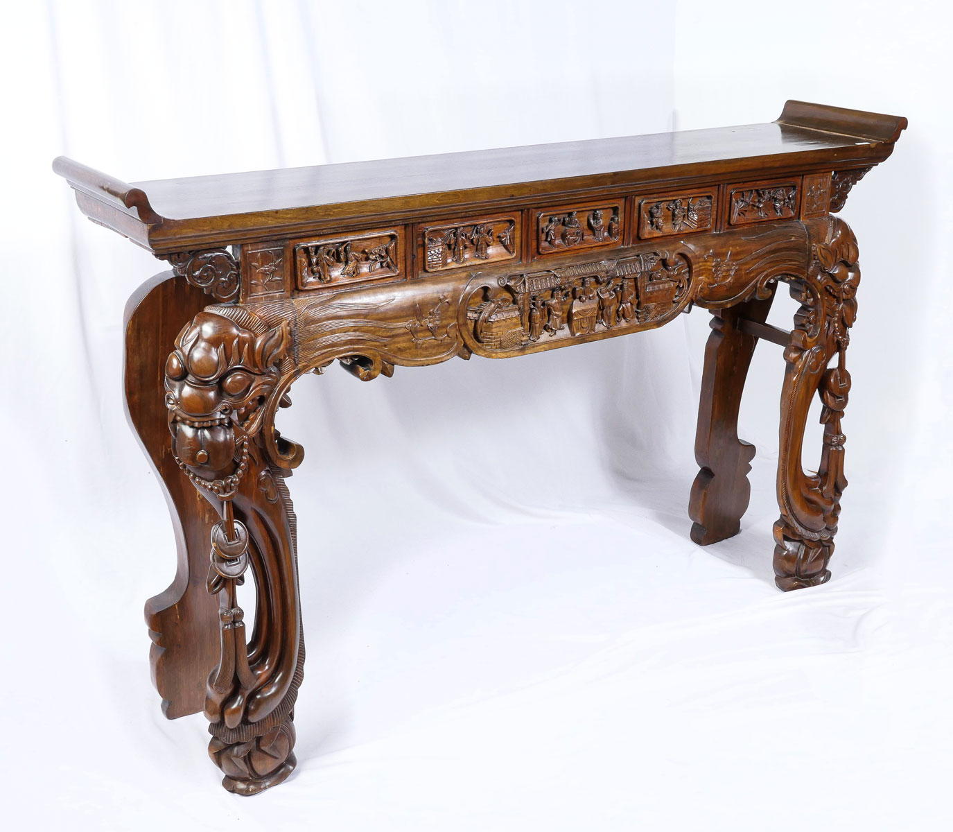 CHINESE HIGHLY CARVED ALTAR TABLE  36c134