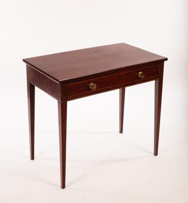 A 19th Century mahogany side table
