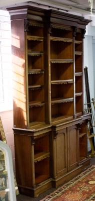 A Victorian mahogany breakfront