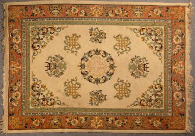 A Chinese style wool carpet the 36c22f