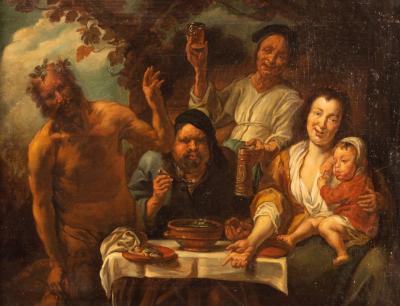 After Jacob Jordaens/The Satyr