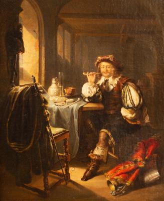 After Frans van Mieris 1635 1681 Soldier 36c274