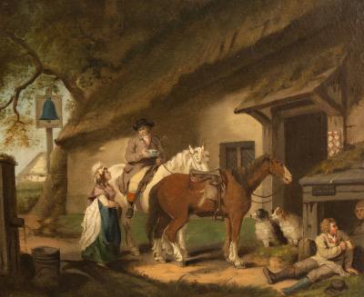 After George Morland The Tavern 36c276