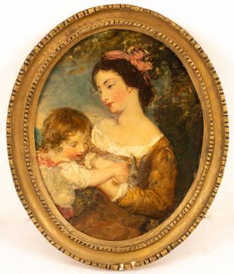 Follower of Charles Baxter (1809-1879)/Mother