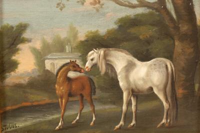 After George Stubbs/Mare and Foal