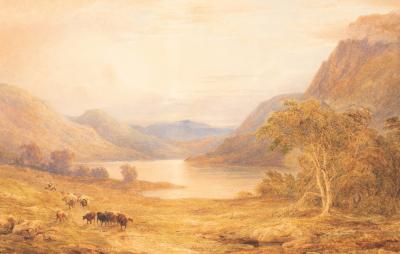 Copley Fielding (1787-1855)/Loch Lubnaigh,