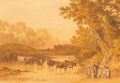 Robert Hills OWS (1769-1844)/Cattle