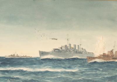 Eric Tufnell (1888-1978)/HMS Abdiel/HMS