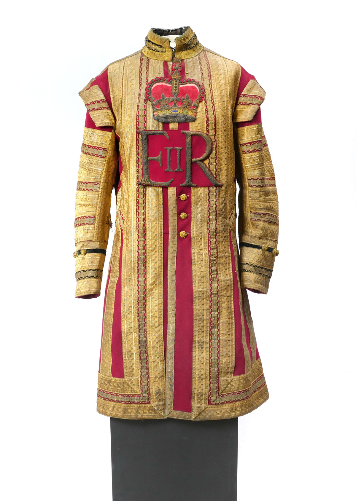 BRITISH JACKET WITH CROWN AND CYPHER  36c357