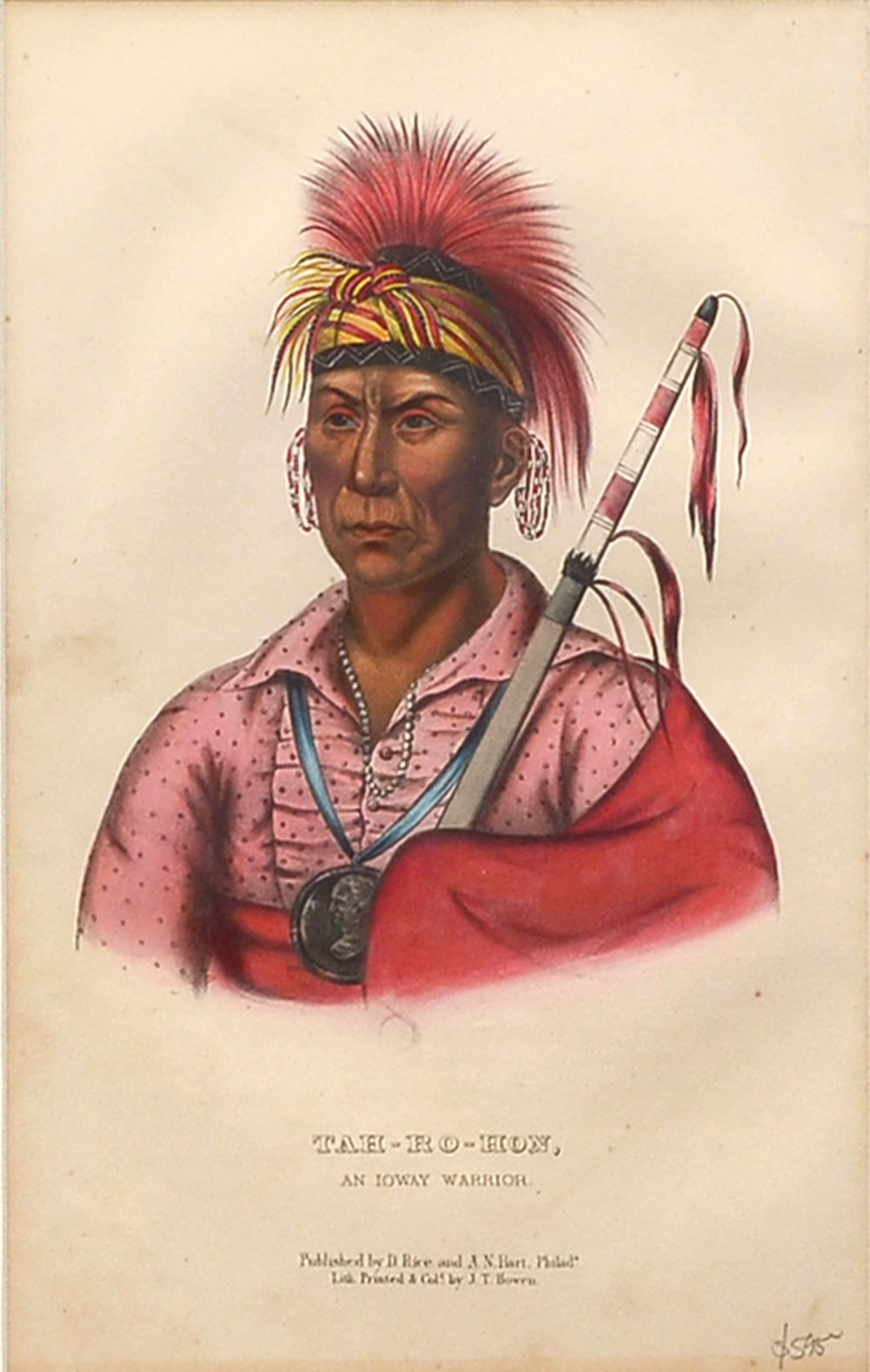 MCKENNEY AND HALL INDIAN LITHOGRAPH  36c383