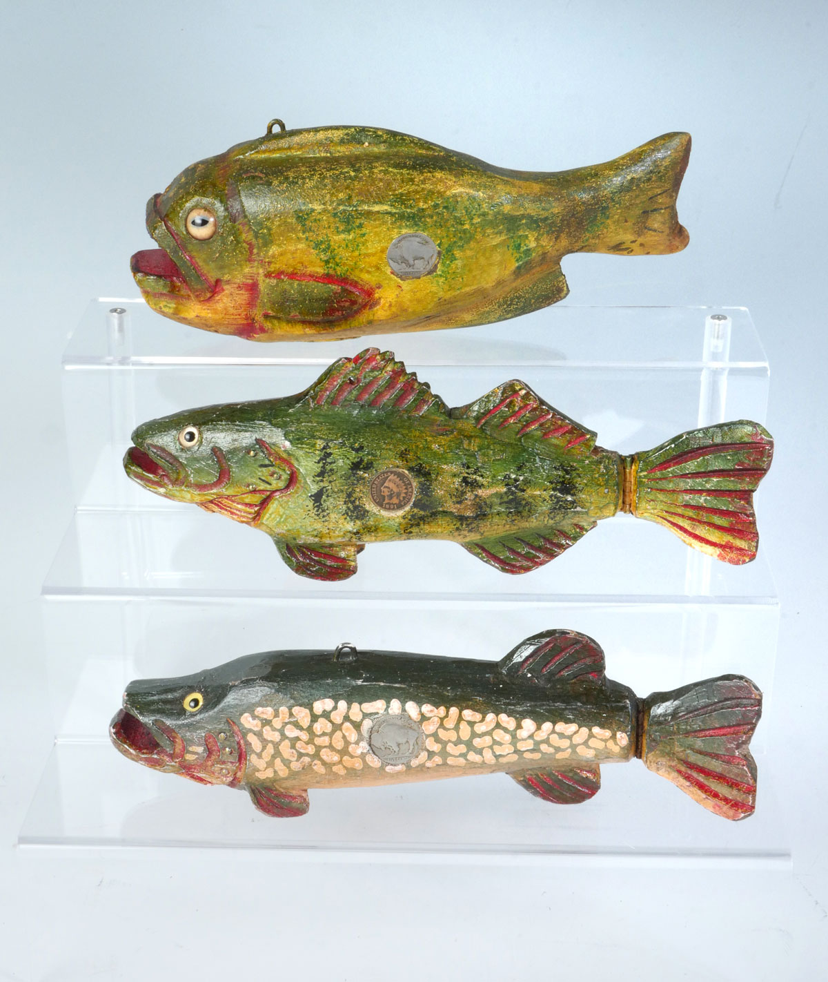 THREE DULUTH FISH DECOY COMPANY 36c3ad