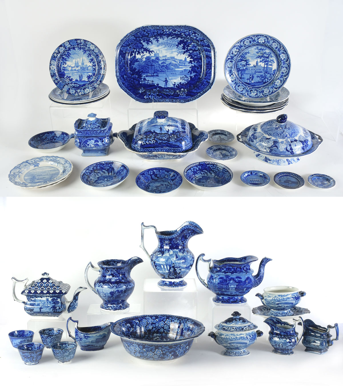 LARGE COLLECTION OF HISTORIC STAFFORDSHIRE  36c4a8