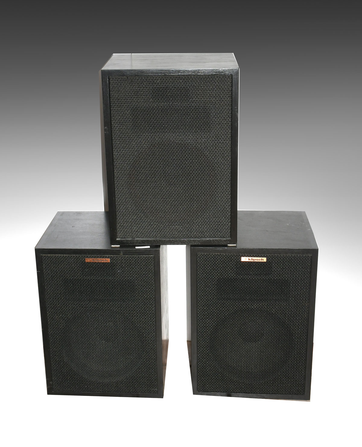 3 PC KLIPSCH HERESY SPEAKERS  36c4b5