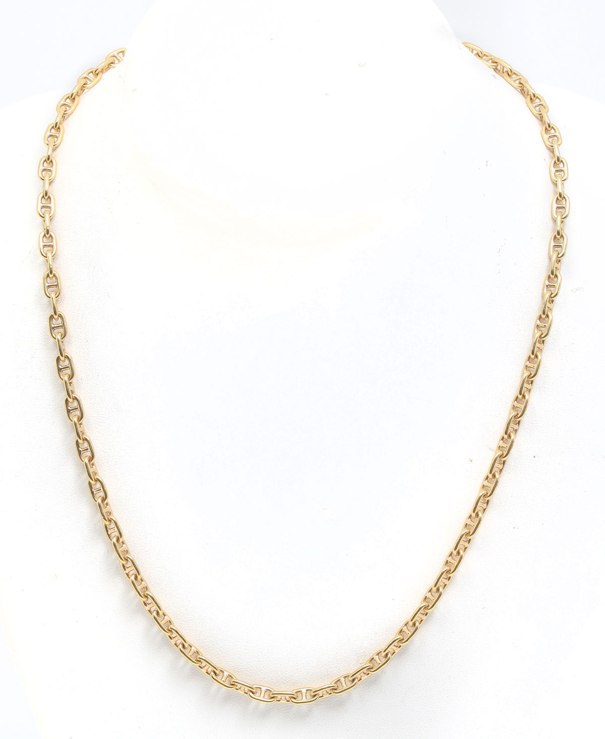 20'' 18K MARINE LINK NECKLACE: