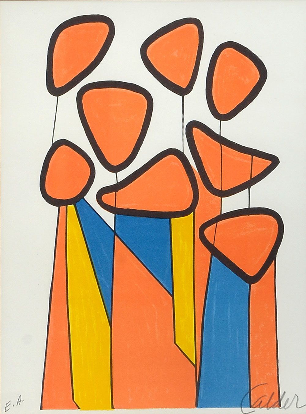 CALDER, Alexander, (1898-1976): Squash