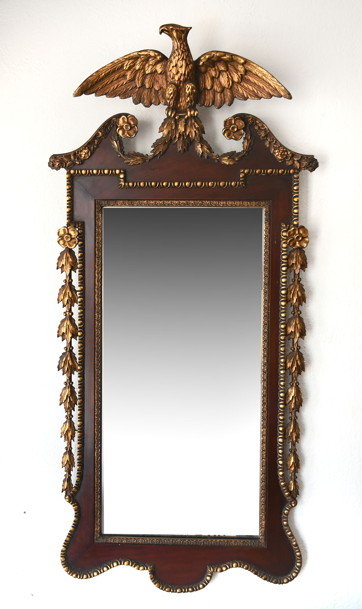 FEDERAL PERIOD EAGLE MIRROR: Having