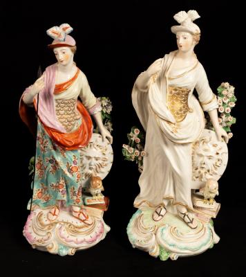 Two Derby porcelain figures of 36c516