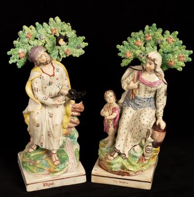 Two Staffordshire pearlware figures 36c522