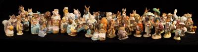 Seventy-seven Beswick and Royal Doulton