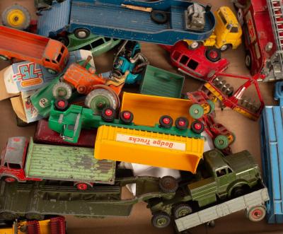 A quantity of Dinky and other die cast