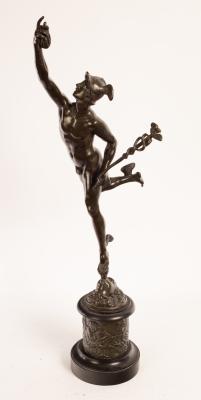 A bronze figure of Mercury after 36c60e