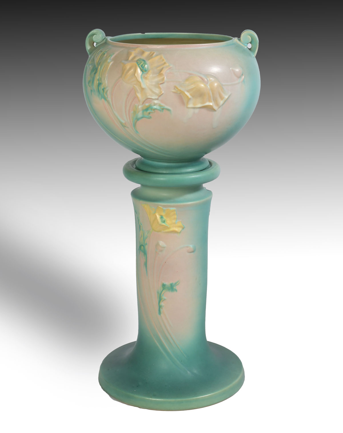 ROSEVILLE POTTERY POPPY JARDINIERE